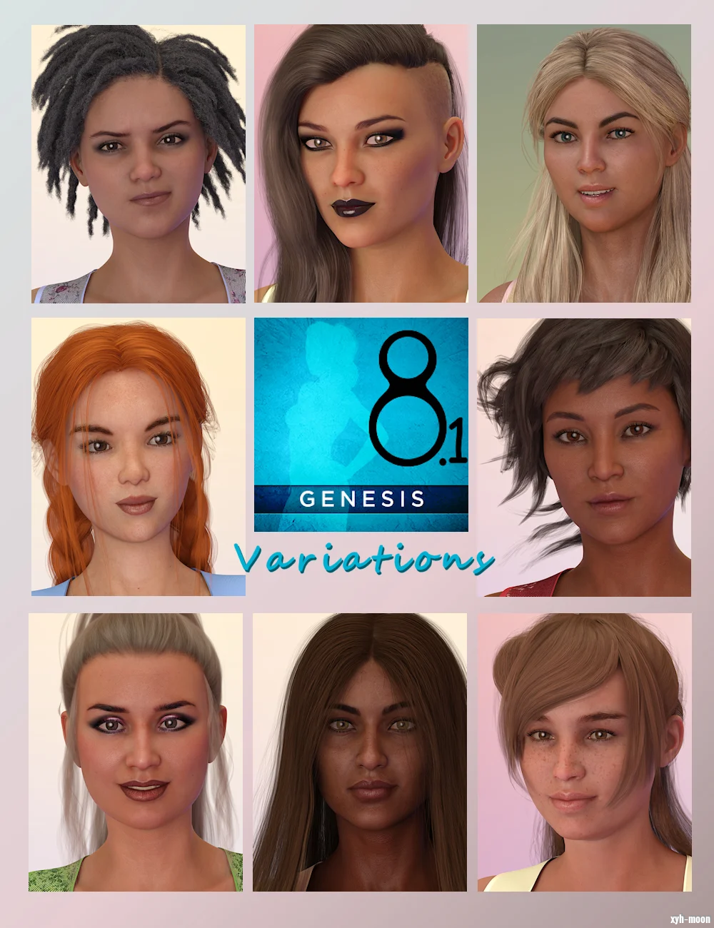 Variations for Genesis 8.1 Female.jpg