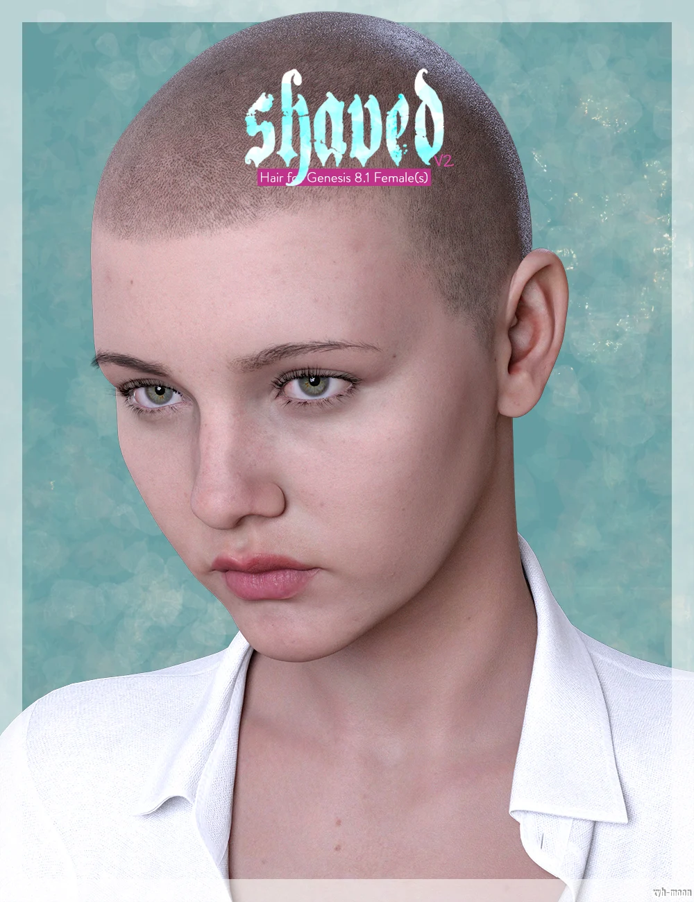 Shaved Hair V2 for Genesis 8.1 Females.jpg