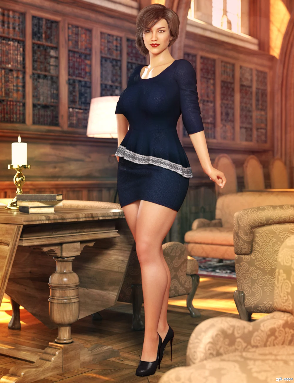 dForce Business Afternoon Outfit for Genesis 8 and 8.1 Females.jpg