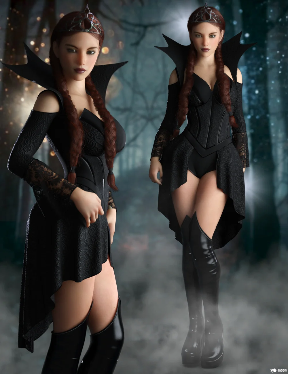 dForce Dark Princess Outfit Set for Genesis 8 and 8.1 Females.jpg