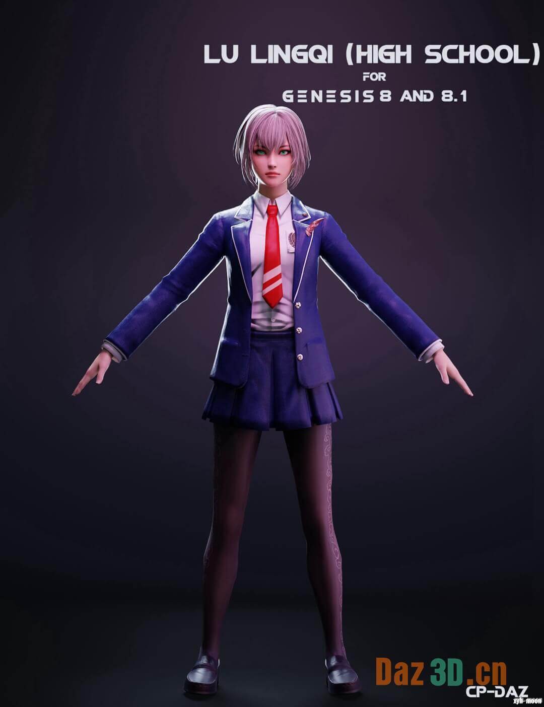 Lu Lingqi (High School) For Genesis 8 And 8.1 Female-吕玲绮（高中）创世纪8、81女14.jpg